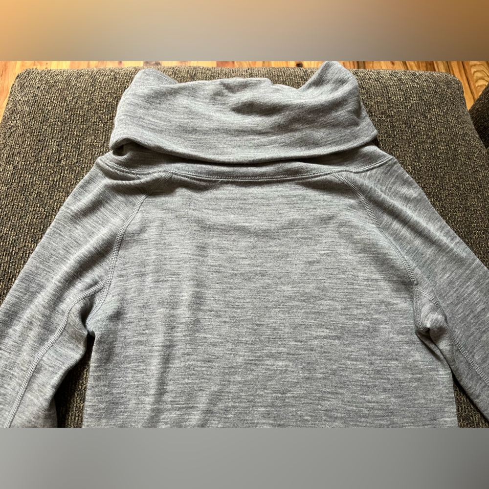 Woolly pro-knit merino wool long sleeve cowl neck tunic top with pockets… - Picture 10 of 16